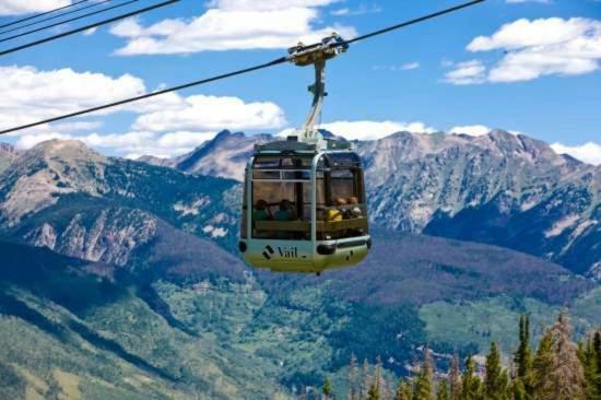 Penthouse With Panoramic Views Of Vail Mountain And The Gore Range Apartment Exterior foto